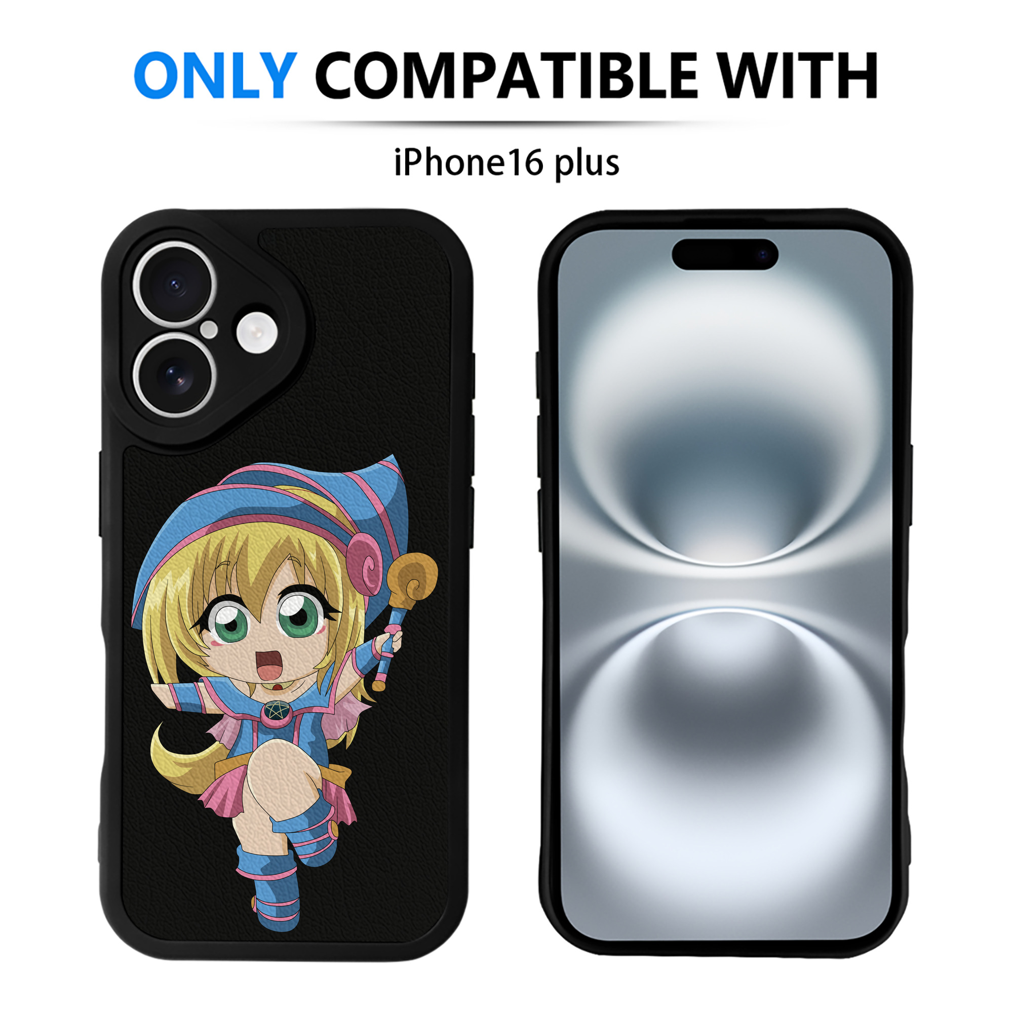 遊☆戯☆王 Yu-Gi-Oh! 【iPhone 16シリーズ対応】シリコンスマホケース（レザー調） 材質：シリコン